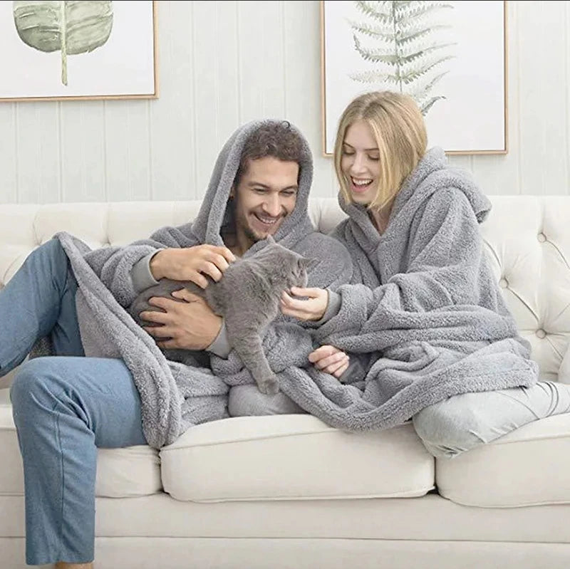 Oversized Hoodie Blanket