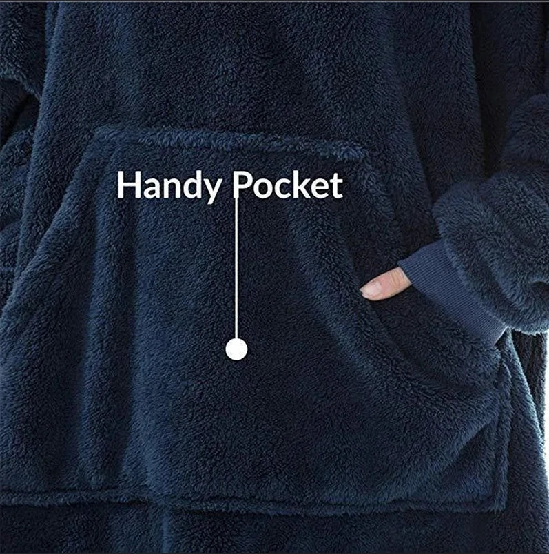 Oversized Hoodie Blanket